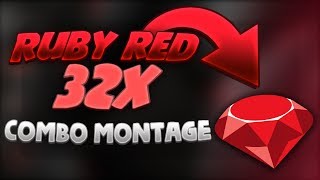 Veroxus Minecraft PvP Texture Pack Ruby Red 32x  Combo Montage [upl. by Einamrej]