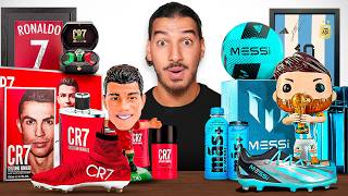 Jai Testé Tous Les Produits de Ronaldo Vs Messi [upl. by Attesor]