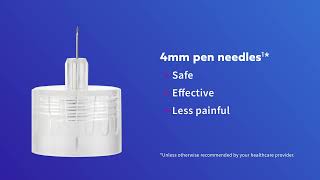 Proper insulin injection technique for managing diabetes  Choosing the right needle length [upl. by Seuqramed]