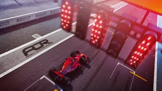 10 OVERTAKES  F1 2018 AOR League Race France [upl. by Ecitnirp550]