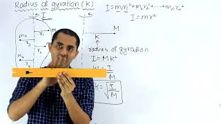 Rotational Motion  Lec 13  Radius of Gyration  JEENEET [upl. by Nesnej]