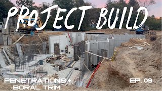 Project Build Ep9 Penetrations  Boral trim [upl. by Mayap]