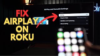 Roku Airplay on Roku Not Working How to Fix [upl. by Lumpkin]