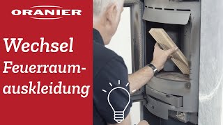 ORANIER  Feuerraumauskleidung selbst wechseln [upl. by Kerns]