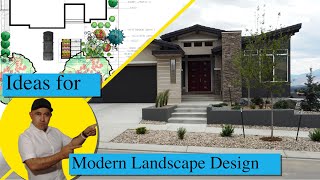 Modern landscape design for your front yard [upl. by Nodle]