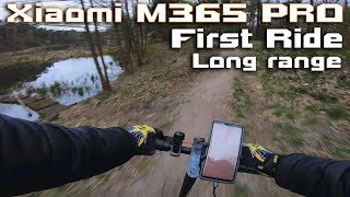 Xiaomi M365 PRO 🛴 First Long Range OFFroad Ride🚀 I 💘it True story 😎 [upl. by Tarrance]