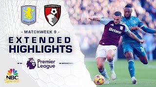 Aston Villa v Bournemouth  PREMIER LEAGUE HIGHLIGHTS  10262024  NBC Sports [upl. by Drisko404]