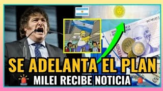 HA SUCEDIDO MILEI HABLA Y TIRA ANUNCIO ECONÓMICO MUY INESPERADO “SE HARA LO ANTES POSIBLE” [upl. by Meldon]