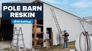 Unbelievable Makeover See How an Old Pole Barn Gets a New Life [upl. by Drarrej]