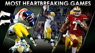 Top 10 Most Heartbreaking Packers Games [upl. by Verger]