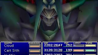 FFVII  Level 99 Enemies Challenge Part 39 Bizarro Sephiroth [upl. by Harley]