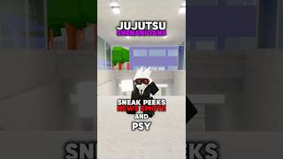 SNEAK PEEKS EMOTE PSY jujutsushenanigans roblox foryou shenanigans jjk jjs anime sukuna [upl. by Nal169]