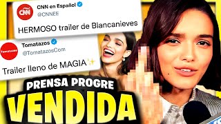 Disney COMPRA la opinión de la Prensa Progre a favor de Blancanieves 🤣 [upl. by Dahle]