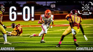 ANDRESS VS CANUTILLO  FULL GAME  TEXAS FRESHMEN FOOTBALL [upl. by Ttekcirc594]