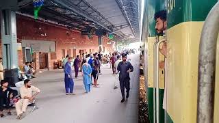 Sir Syed Express Rawalpindi to Faisalabad journey [upl. by Pepita]