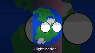 Earth to Pangea to Mesozoic solarballs animation firstshortvideo [upl. by Yeung]