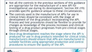 GMP for Phase 1 Products [upl. by Sarid]