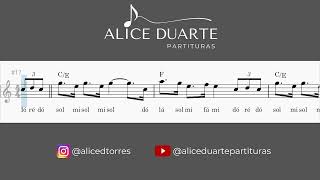 Só Tu És Santo Morada  Aprenda a tocar com Partitura Facilitada [upl. by Cicenia878]