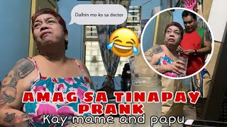 AMAG SA TINAPAY PRANK KAY MAME AND PAPU laughtrip to [upl. by Aicitan148]