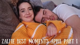 ZALFIE BEST MOMENTS  APRIL 2017 Part 1 [upl. by Bik]