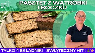 Kasia Gotuje Keto  Pasztet z wątróbki i boczku [upl. by Zaragoza]