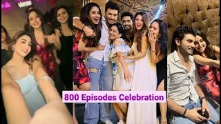 Parineeti Serial Completes 800 Episodes l Tanvi Dogra Anchal Sahu amp Ankur Vermas Celebration Party [upl. by Nesnej]