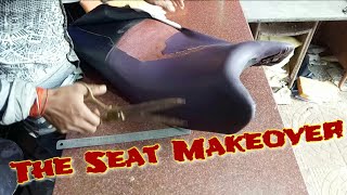 Gixxer Seat Makeover [upl. by Solracsiul]