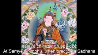 Barche Lamsel The Prayer to Guru Rinpoche that Removes All Obstacles from the Path [upl. by Namwen]