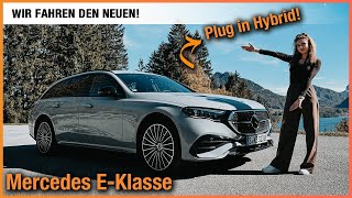 Mercedes EKlasse im Test 2025 Wir fahren den NEUEN Plug in Hybrid Fahrbericht  TModell E 300 e [upl. by Isnyl]