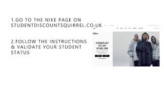 Nike Student Discount [upl. by Lady340]