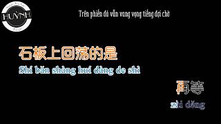 KARAOKE Pháo hoa chóng tàn  Phiên bản Team Na Anh The Voice China 2015  烟花易冷  那英团队 中国好声音2015 [upl. by Ariad]