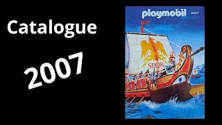 CATALOGUE PLAYMOBIL 2007 [upl. by Berkin]