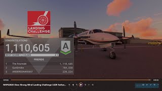 Xbox Strong Wind Landing Challenge LSZR Altenrhein St Gallen Switzerland Grade A 1110605 [upl. by Rhodie]