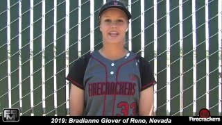 Committed ASU  2019 Bradianne Glover Slapper Shortstop and Outfield Softball Skills Video [upl. by Akemit]