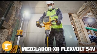 Mezclador sin escobillas XR FLEXVOLT 54V  DEWALT [upl. by Ymerej]