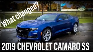 2019 Chevrolet Camaro SS Cold Start Walk around and Review [upl. by Cynera]