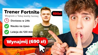 WYNAJĄŁEM PROSA na MÓJ TURNIEJ w OG FORTNITE [upl. by Sedicla]