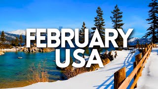 Best Places To Visit in USA in February 2024  Travel Video [upl. by Nuj]