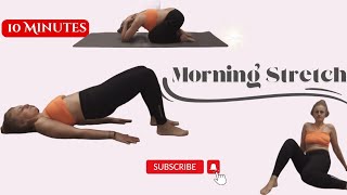 Start Your Day10 MIN Pilates Morning Stretch RoutineFitnessHealth [upl. by Afrikah]