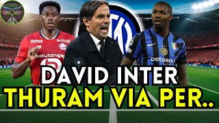 🚨 BOMBA INTER CALCIOMERCATO DAVID IN ARRIVO THURAM VIA PER 85 MILIONI 😱 [upl. by Colette]