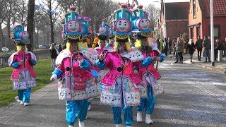 Carnavalsoptocht TerApel 2019 van CV De Kloosterwiekers [upl. by Ecnirp]