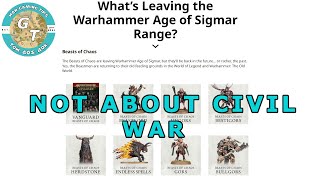 Why I Dont Believe Games Workshop Are In A Civil War [upl. by Ajani]