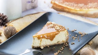 Zdravšie sladenie  Nerozhodný cheesecake  recept na cheesecake so slaným karamelom [upl. by Atiuqcir]