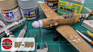 Box to Battlefield in 48 Hours Airfix Bf 109 [upl. by Atikaj567]