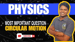 MOST IMPORTANT QUESTION OF CIRCULAR MOTION  JEE amp NEET PHYSICS physics circularmotion iitjee [upl. by Thill]