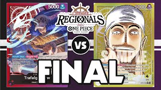 FINALE REGIONAL MELBOURNE  LAW RP VS ENEL  BO3  OP7  ONE PIECE CARD GAME [upl. by Ula]