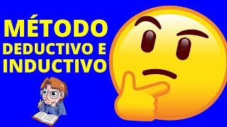 MÉTODO INDUCTIVO Y DEDUCTIVO ¿Cuáles son sus DIFERENCIAS Con EJEMPLOS👨‍🏫 [upl. by Newhall]