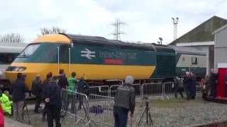 Intercity 125 Liveried ReNumbered 253001 43002s Unveiling [upl. by Nagol883]