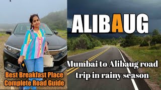 Mumbai to Alibaug  Road trip  August 2022  अलिबाग  Weekend Trip with family  Road Condition [upl. by Sarine]