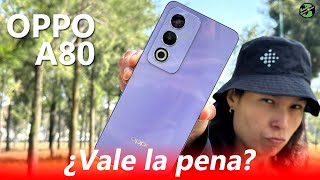 Experiencia de USO OPPO A80 Review Español [upl. by Korb605]